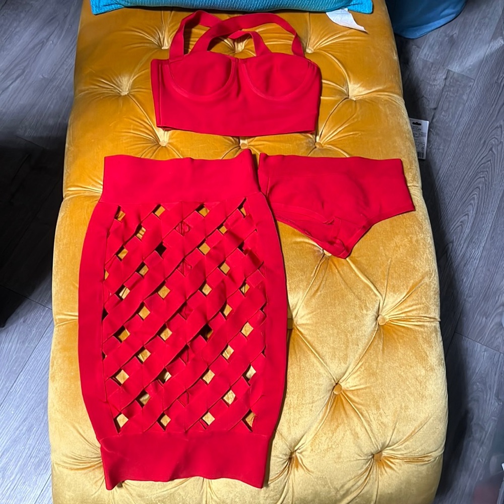 Bandage top and bottom set